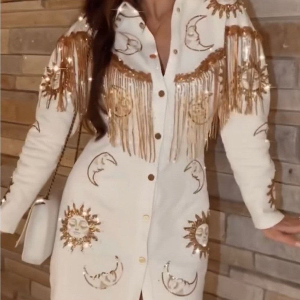 Adorable QOS cowgirl dress